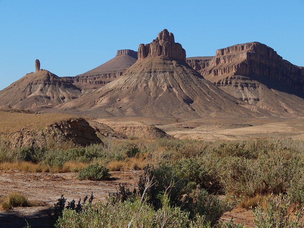 Montagne vicino a Foum Zguid - Sud Marocco